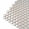 Apollo Tile Cirkel 11.46 in. x 12.4 in. Glossy Gray Porcelain Mosaic Wall and Floor Tile 9.87 sqft/case, 10PK ORB8808GRGA - alternate 8