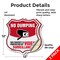 Signmission No Dumping Shield Sign This Property Is, 12 inch X 12 inch, Vinyl Decal, 2PK SHI-D-2PACK-12-393 - alternate 3