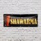 Signmission Authentic Mediterranean Shawarma, 48 Inch x 120 Inch, Vinyl Banner B-120-30465 - alternate 3