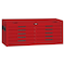Teng Tools 53 Inch Wide 10 Drawer PRO35 Heavy Duty Red Top Box - TST53R10F - alternate 2