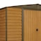 Arrow Woodridge 10 x 6 x 7 ft Woodgrain Steel Storage Shed WR106 - alternate 5