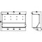 Siemens terminal cover extended transparent 4-pole 1 unit accessories for: 3VA15 3VA9601-0WP41 - alternate 2