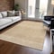Homeroots 3' X 5' Gold And Ivory Chevron Washable Indoor Outdoor Area Rug 612256 - alternate 6