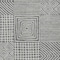 Homeroots 9' X 12' Charcoal And Ivory Geometric Washable Indoor Outdoor Area Rug 600736 - alternate 7