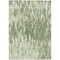 Homeroots 3' X 5' Green And Ivory Abstract Washable Indoor Outdoor Area Rug 612653 - alternate 4