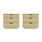 Manhattan Comfort Payton Nightstand in Natural Oak and Black - Set of 2 2-NS009-NO - alternate 4