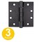 Global Door Controls 4.5 in Leaf W x 4.5 in Leaf H, Oil Rubbed Bronze CP4545-US10B-3 - alternate 1