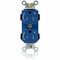 Leviton Straight Blade Receptacle, 5-15R, 15 A, 125V AC, Self-Grounded MT562-2SU - alternate 1