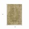 Homeroots 5' X 8' Brown And Beige Abstract Washable Indoor Outdoor Area Rug 616599 - alternate 4