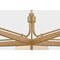 Troy Lighting Mailo 65in wide 5 Light Chandelier in Patina Brass F5665-PBR - alternate 6