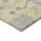 Homeroots 8' Yellow Lavender And Denim Blue Round Floral Washable Indoor Outdoor Area Rug 605345 - alternate 7