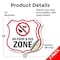 Signmission Dog Poop Shield Sign No Poop & Pee Zone, 12 inch X 12 inch, Vinyl Decal, 2PK SHI-D-2PACK-12-375 - alternate 4