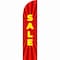 Showdown Displays 13 Ft  Premium Blade Sail Sign Double-Sided Graphic - Sale Red Burst 908122-005 - alternate 2