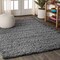 Jonathan Y Mercer Shag Plush Charcoal 8 ft. x 10 ft. Area Rug MCR106B-8 - alternate 4