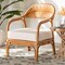 Bali & Pari Marisa Bohemian Light Honey Rattan Arm Chair 248-13698-ZORO - alternate 6