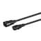 Monoprice SJT Extension Cord, 14 AWG, Indoor, 14/3, 1 Outlets, IEC 60320 C13, Black, IEC 60320 C14, 8 ft 40120 - alternate 1