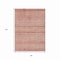 Homeroots 8' X 10' Rust And Coral Oriental Washable Indoor Outdoor Area Rug 616349 - alternate 6