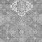 Homeroots 5' X 8' Gray And Ivory Medallion Washable Indoor Outdoor Area Rug 589039 - alternate 4