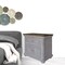 Homeroots 27" Gray One Drawer Nightstand 527066 - alternate 5