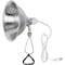 Ipower Clamp Lamp Light with 8.5 Inch Aluminum Reflector up to 150 Watt HIWKLTCLAMPMSILWHT - alternate 1