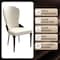Leisuremod Havana Collection Modern Wooden Dining Chair in Black/White HC46WBL - alternate 7