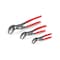 Tekton Angle Nose Push Button Adjustable Pliers Set, 3-Piece (5, 7, 10 in.) PGA93001 - alternate 3