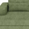 Homeroots 93" Green Corduroy Modular Stainless Steel Sleeper Sofa With Toss Pillows 706812 - alternate 10