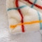 Homeroots 50" X 60" White Yellow and Green Faux Fur Geometric Plush Throw Blanket 535297 - alternate 5
