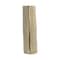Homeroots 10" Gold Aluminum Oval Faux Wood Table Vase 565439 - alternate 5
