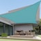 Wrightmaster 8 ft. x 8 ft. Green Square Sun Shade Sail in Turquoise, 95% UV Blockage, Patio and Pool Cover ZR-0808LGE - alternate 4