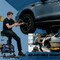 Wrightmaster 36.4 in. Adjustable Shop Stool with 2-Tier Storage Rack, 360 Deg Full Rotation, Two Casters w/Brake ZOR-P412551 - alternate 6
