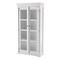 Homeroots 39" Off White Solid Wood Frame Curio Cabinet With Glass Doors 523200 - alternate 7