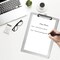Acrimet 3 Pack Clipboard Letter Size A4 Low Profile Clip & Side Rulers, Durable Plastic - Crystal, 3PK 134.3 - alternate 5
