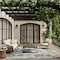 Homeroots 6' X 9' Navy Blue Sky Blue And Ivory Nautical Indoor Outdoor Area Rug 550199 - alternate 6
