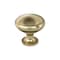 Amerock Edona 1-1/4 inch (32mm) Diameter Golden Champagne Cabinet Knob, 25PK 25VMP53005BBZ - alternate 1
