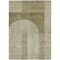 Homeroots 3' X 5' Taupe Beige And Tan Geometric Washable Indoor Outdoor Area Rug 582740 - alternate 5