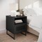 Flash Furniture Square 17 in W, 19 in L, Black EV-ST4043-ZZ-BLK-GG - alternate 1