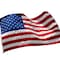 Homeroots Set of Four Red White And Blue Embroidered Nylon American Flags 480873 - alternate 1