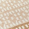 Homeroots 8' Orange Beige And Ivory Round Geometric Washable Indoor Outdoor Area Rug 613863 - alternate 6