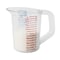 Rubbermaid Commercial BOUNCER MEASURING CUP 0.5 QT CLEAR SMFG321500CLR - alternate 4