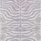 Homeroots 5' X 8' Lavender And Ivory Animal Print Washable Indoor Outdoor Area Rug 600625 - alternate 5