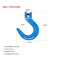 Mytee Products 1/2 in G100 Clevis Foundry Hook WLL 8800 LBS for Towing Lifting & Rigging, 10PK FH12-G100x10 - alternate 5