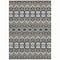 Homeroots 3' X 5' Charcoal Brown And Ivory Moroccan Washable Indoor Outdoor Area Rug 594310 - alternate 7