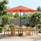 Pure Garden 9 ft Patio Umbrella with 19lb Base, Easy Crank and Orange Vented Canopy 50-LG1052B - alternate 8