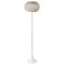 Jonathan Y Jaemin 58" Modern Coastal Faux Rattan Integrated LED Solar Powered Floor Lamp, White/Cream JYL2601B - alternate 6