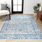 Jonathan Y Ferro Filigree Cream/Blue 4 ft. x 6 ft. Area Rug BMF108A-4 - alternate 1
