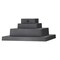 Z-Lite Pier Mounts Sand Black Outdoor Pier Mount LSQPM-BK - alternate 1