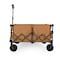 Picnic Time Family Of Brands Wilderness Collapsible Folding Wagon, Brown & Gray 740-00-297-000-0 - alternate 8