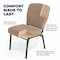 Flash Furniture Advantage Signature Elite Tan Speckle Church Chair, 20" Wide PCRCB-122 - alternate 5