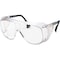 Uvex Safety Glasses, Anti-Scratch, Clear Lens, Clear | Gray Frame, Full-Frame S0112 - alternate 1